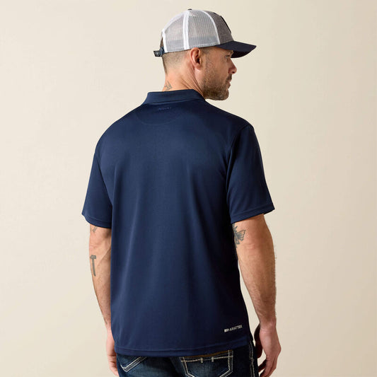 10009063 TEK SS POLO NAVY