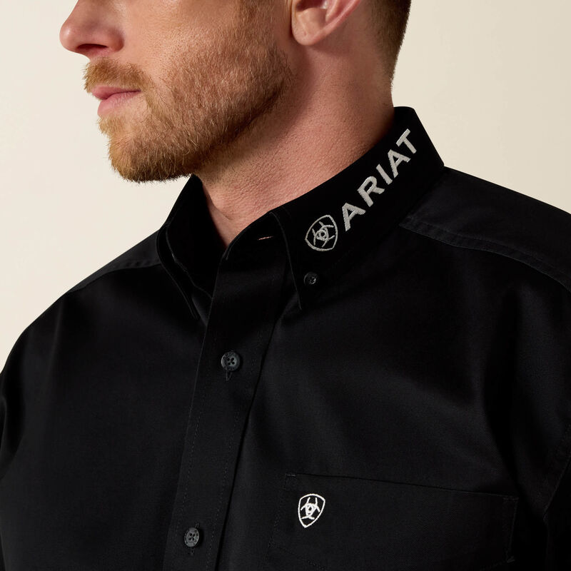 10017497 TEAM LOGO TWILL CLASSIC FIT SHIRT