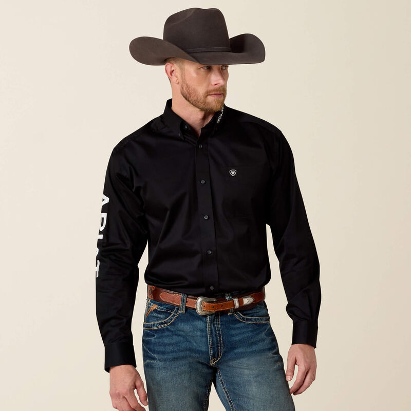 10017497 TEAM LOGO TWILL CLASSIC FIT SHIRT