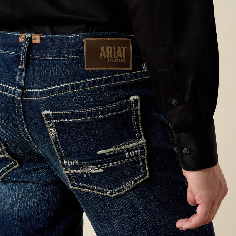 10021767 M4 LOW RISE STRETCH ADKINS BOOT CUT JEANS