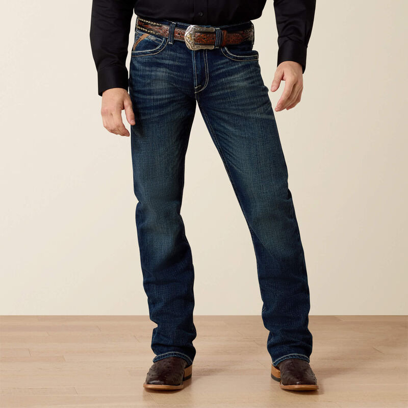 10021767 M4 LOW RISE STRETCH ADKINS BOOT CUT JEANS