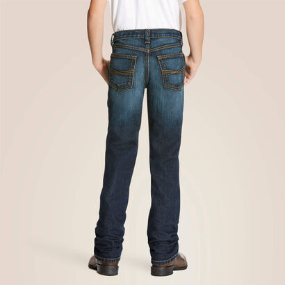 10023450 B5 SLIM STRETCH LEGACY STACKABLE STRAIGHT LEG JEAN ARIAT BOYS