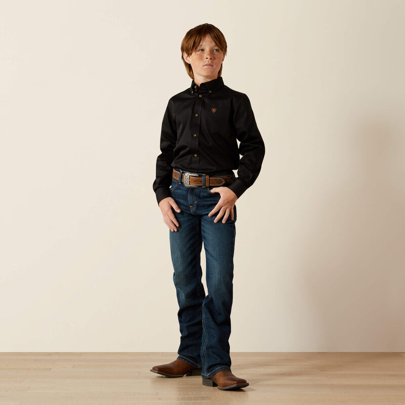 10027675 B4 RELAXED STRETCH LEGACY BOOT CUT JEAN ARIAT BOYS