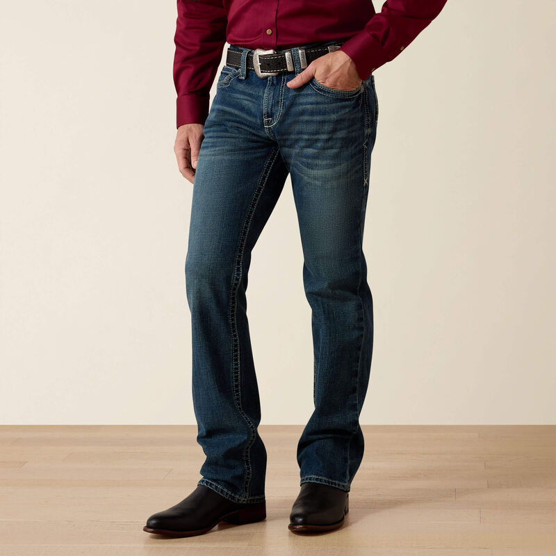 10027748 M7 ROCKER STRETCH COLTRANE STACKABLE STRAIGHT LEG JEAN ARIAT