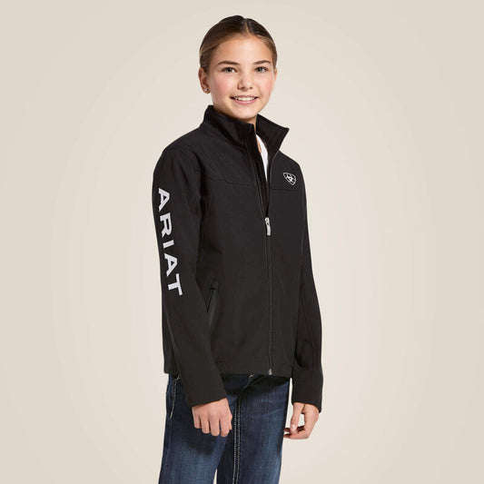 10028657 ARIAT NEW TEAM SOFTSHELL YOUTH JACKET