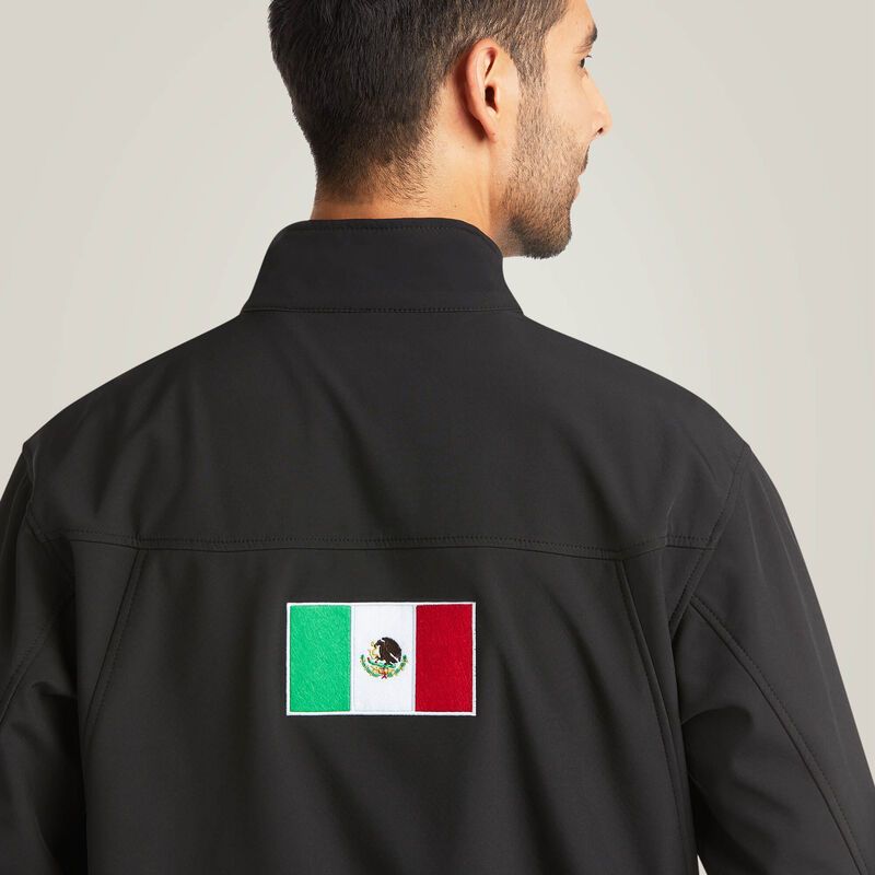 10031424 TEAM JACKET MEXICO-BLACK