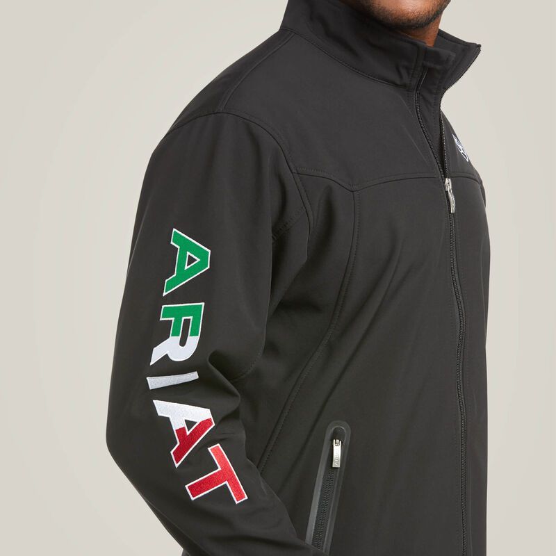 10031424 TEAM JACKET MEXICO-BLACK