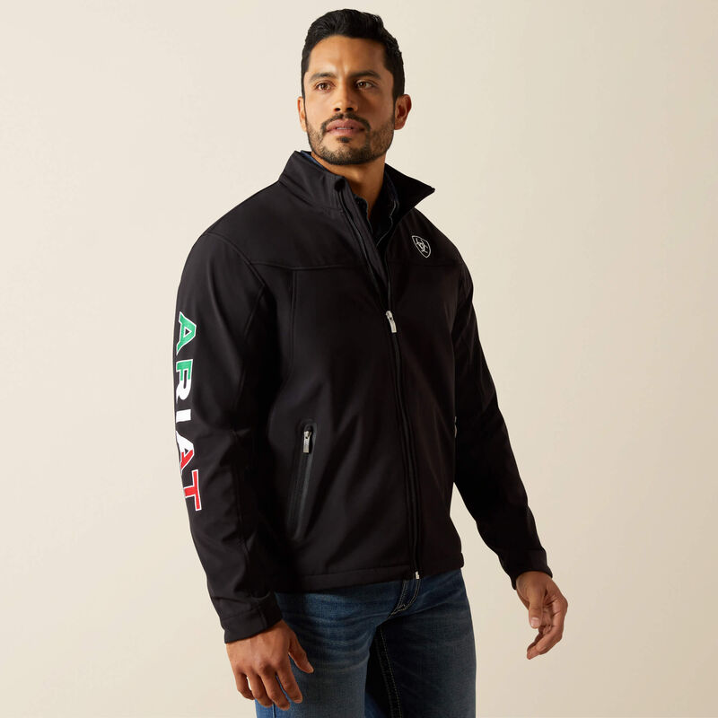 10031424 TEAM JACKET MEXICO-BLACK