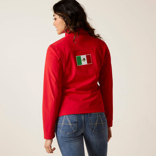 10033526 CLASSIC TEAM SOFTSHELL RED MEXICO JACKET