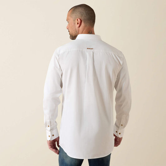 10034230 MNS SOLID TWILL FITTED SHIRT