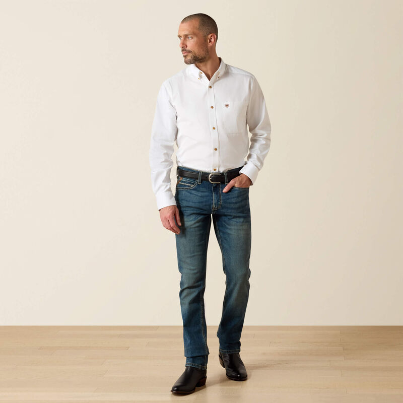 10034230 MNS SOLID TWILL FITTED SHIRT