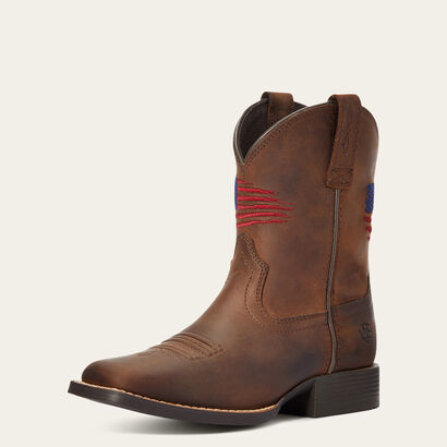 10034408 KIDS PATRIOT BROWN