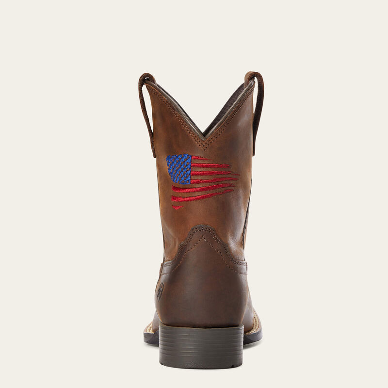 10034408 KIDS PATRIOT BROWN