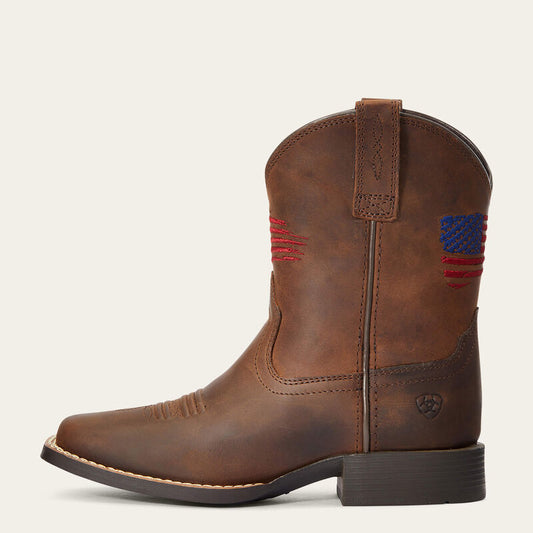 10034408 KIDS PATRIOT BROWN