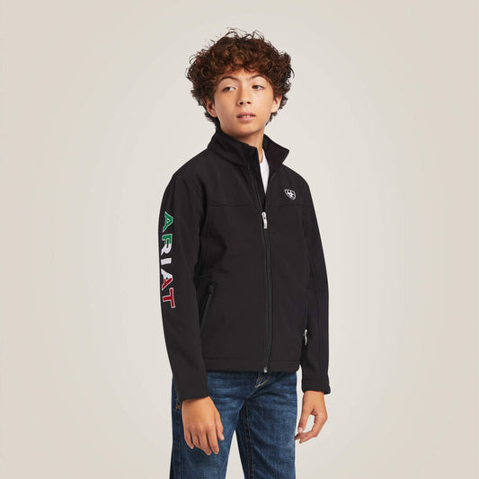 10036550 YTH TEAM MEX JACKET-BLACK