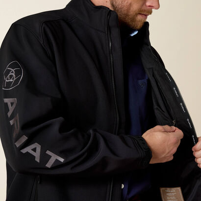 10037439 LOGO 2.0 PATRIOT SOFTSHELL WATER RESISTANT JACKET
