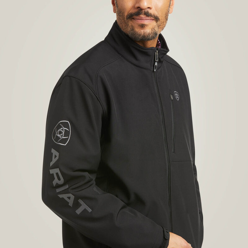 10037439 LOGO 2.0 PATRIOT SOFTSHELL WATER RESISTANT JACKET