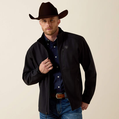 10037439 LOGO 2.0 PATRIOT SOFTSHELL WATER RESISTANT JACKET