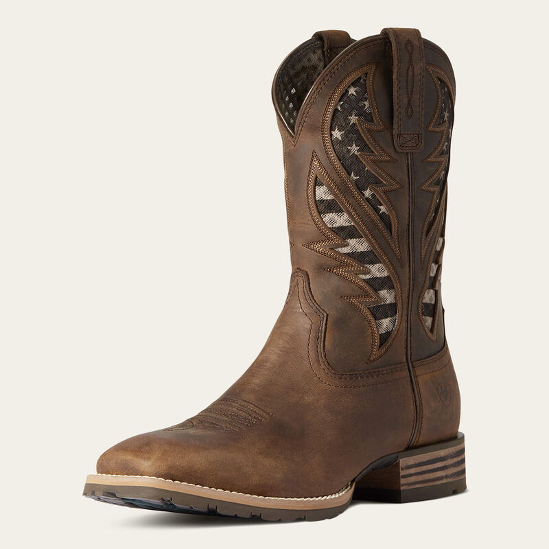 10038340 MNS HYBRID VENTTEK WESTERN ARIAT BOOT