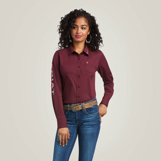 10039458 WMS TEAM KIRBY STR LS SHIRT ZIN