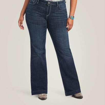 10040806 TROUSER PERFECT RISE AISHA WIDE LEG JEAN