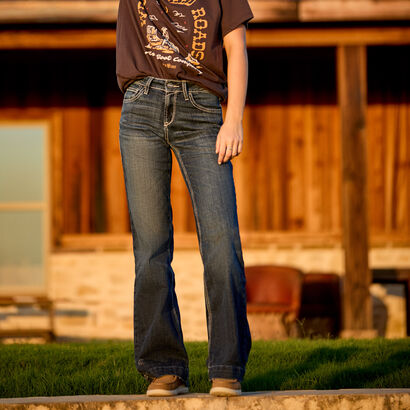 10040806 TROUSER PERFECT RISE AISHA WIDE LEG JEAN