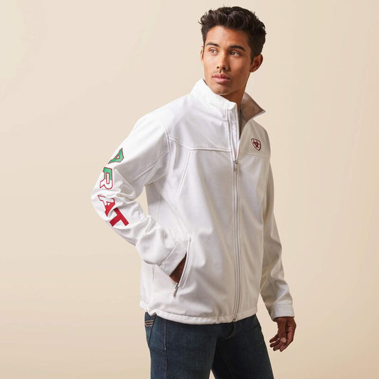 10043549 MNS JACKET MEXICO-WHITE