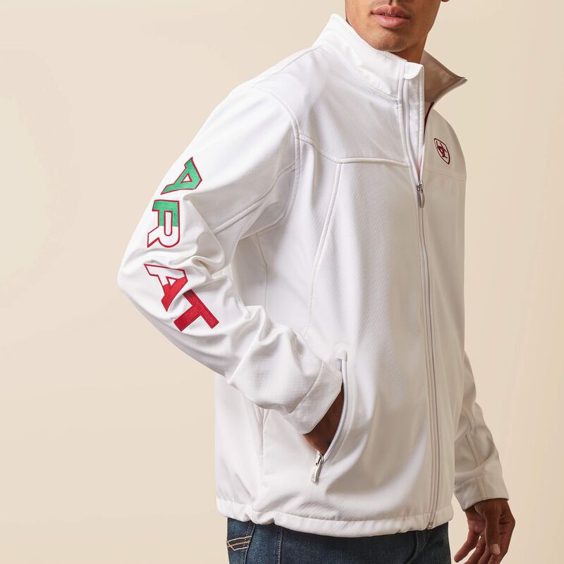 10043549 MNS JACKET MEXICO-WHITE