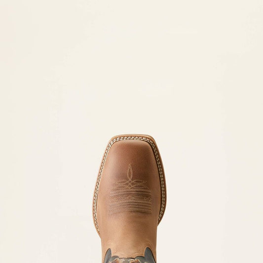 10046830 ARIAT MNS LASCO ULTRA WESTER-TAN/BLUE BOOTS