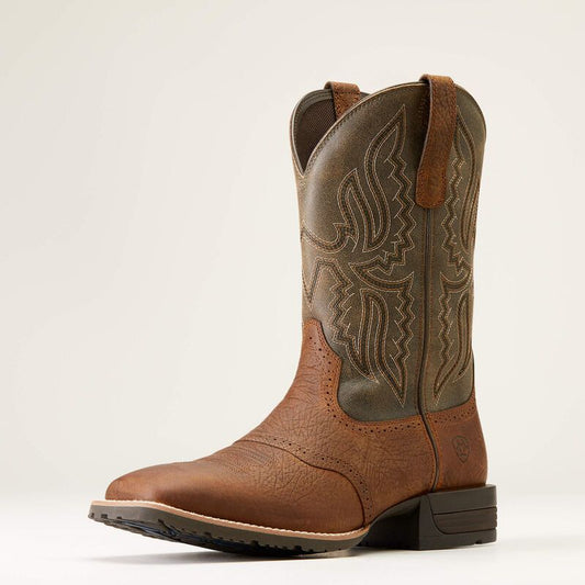 10046987 ARIAT MNS HYBRID RANCHWAY-EARTH BOOTS