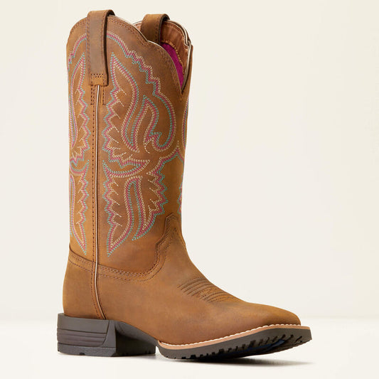 10047043 HYBRID RANCHWORK WESTERN BOOT WOMEN