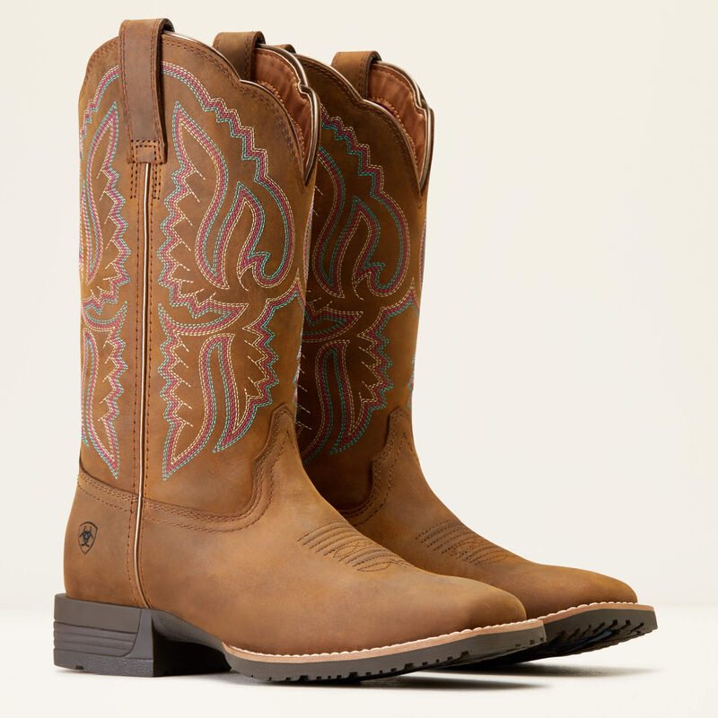 10047043 HYBRID RANCHWORK WESTERN BOOT WOMEN