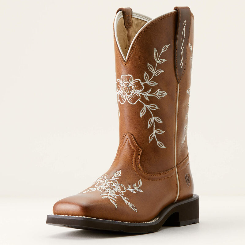 10053598 FLORAL WESTERN BOOT WOMEN