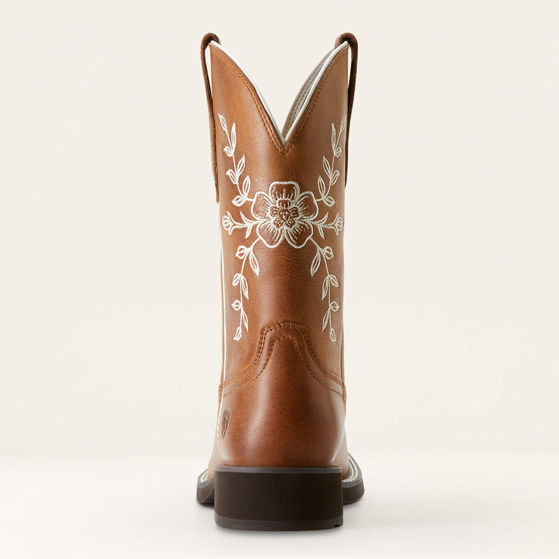 10053598 FLORAL WESTERN BOOT WOMEN