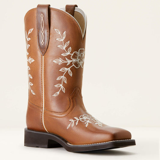 10053598 FLORAL WESTERN BOOT WOMEN