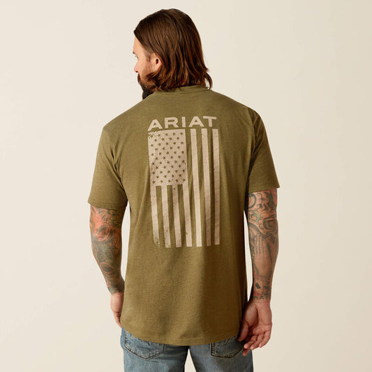 10054176 MNS FREEDOM SS TSHIRT-MILITARY