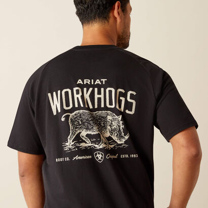 10054446  ARIAT REBAR COTTON STRONG WORKHOG T-SHIRT