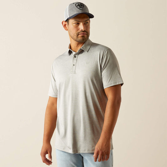 10058858MNS CHARGER 2.0 FTD POLO MED GREY