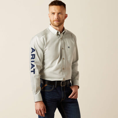 10059133 TEAM LOGO TWILL CLASSIC FIT SHIRT