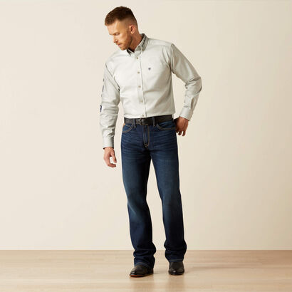 10059133 TEAM LOGO TWILL CLASSIC FIT SHIRT