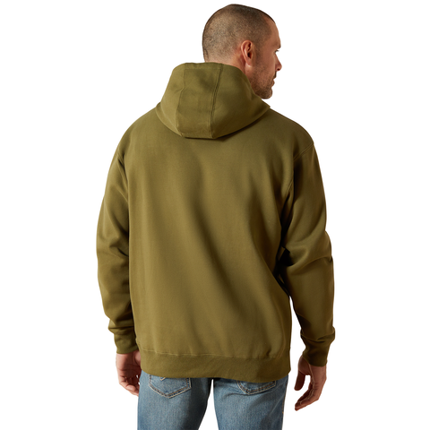 10062501 MNS Ariat Embossed Logo Hoodie