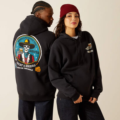 10062504 SENDERO WHEN LIVE GIVES YOU AGAVES HOODIE