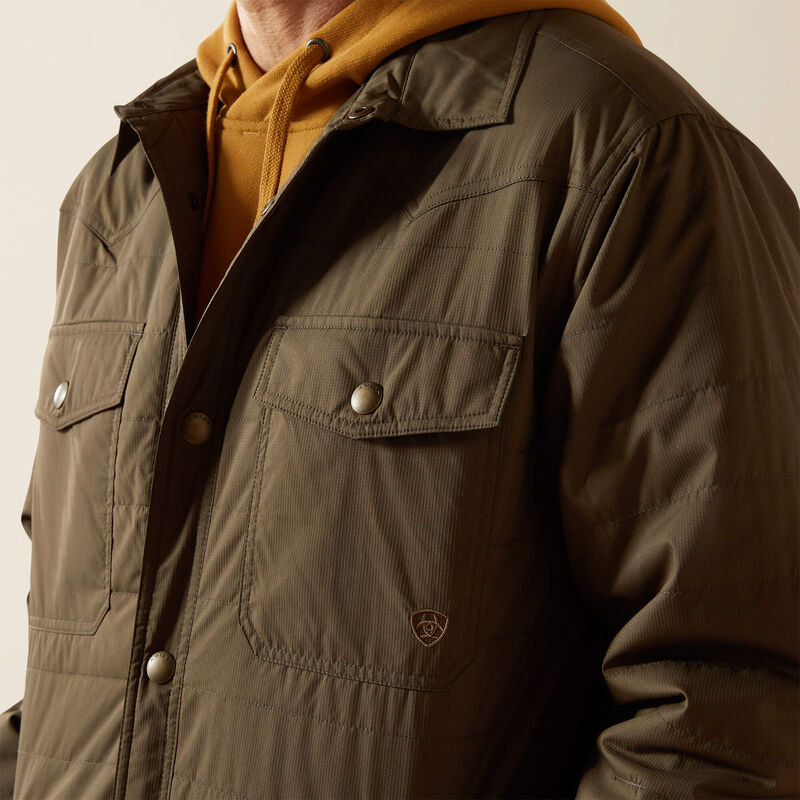 10062512 QUILTED SHIRT JACKET