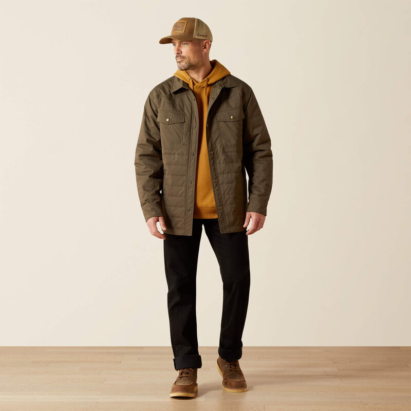 10062512 QUILTED SHIRT JACKET