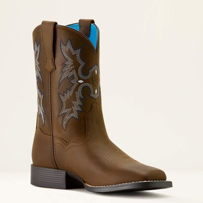 10063834 TOMBSTONE WIDE SQUARE TOE WESTERN BOOT