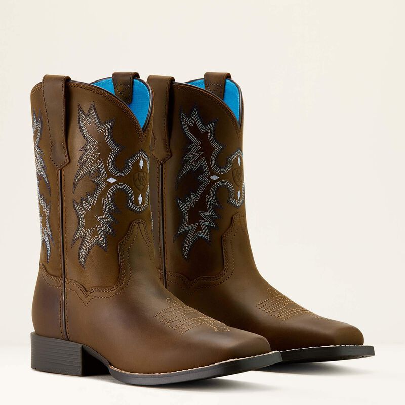 10063834 TOMBSTONE WIDE SQUARE TOE WESTERN BOOT