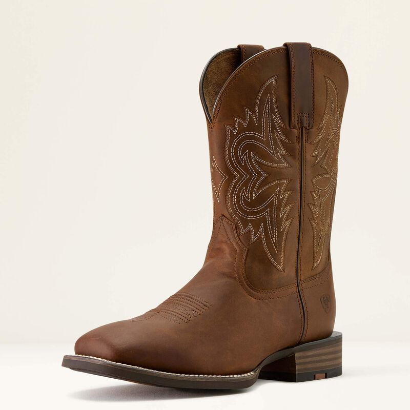 10063869 MNS WESTERN BIG RIG WIDE SQUARE TOE COWBOY BOOT