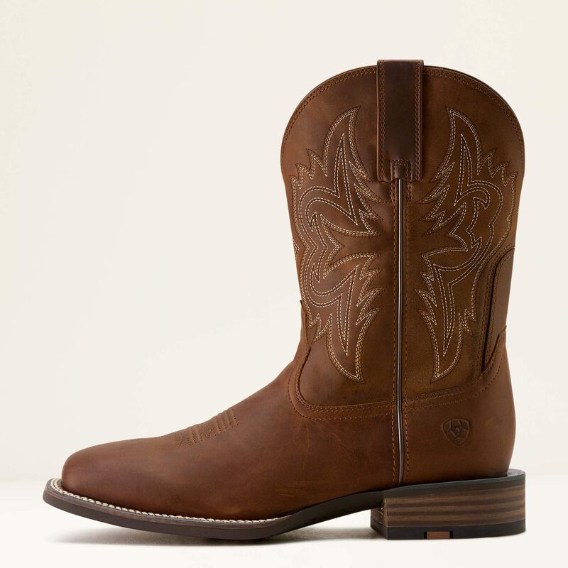 10063869 MNS WESTERN BIG RIG WIDE SQUARE TOE COWBOY BOOT