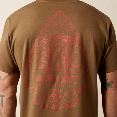 10065890 ARIAT STONE ARROWHEAD T-SHIRT