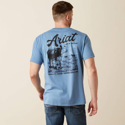 10065896 ARIAT CATTLE CO T-SHIRT